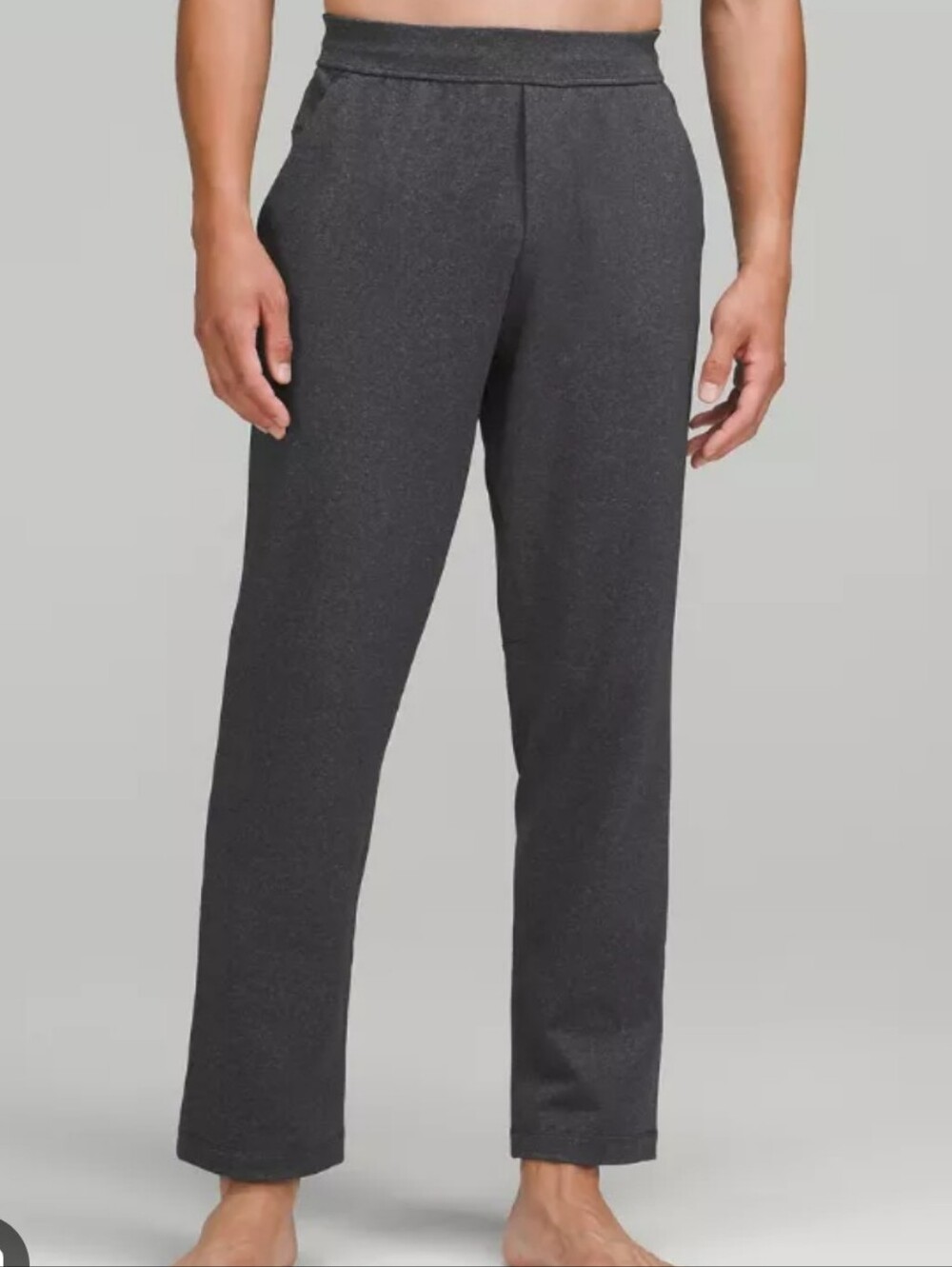 Lululemon Gray Discipline Pants Mens Med Sweatpants Performance Stretch Gym